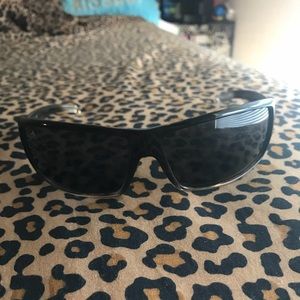 Black/Clear Electric Co. EC/DC XL sunglasses
